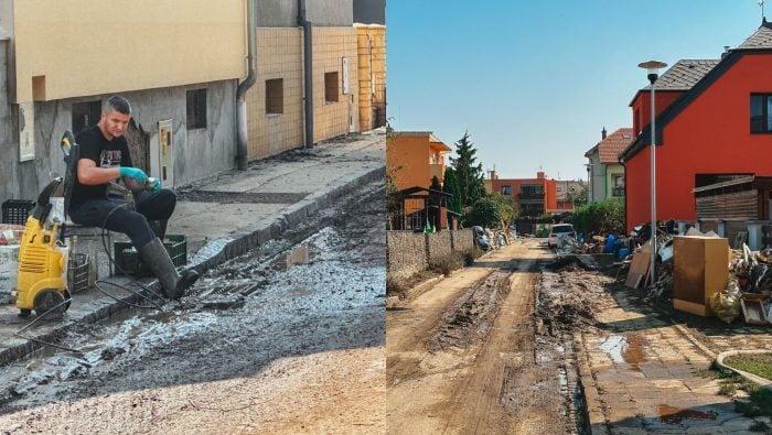 Atmosféra ako vo vojne: Blato, zápach, zničení ľudia aj domy. Pomáhali sme na mieste obrovských záplav (REPORTÁŽ)