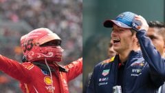 Platy F1 dosahujú obrovské sumy. Na snímke Max Verstappen a Carlos Sainz, top platení piloti F1