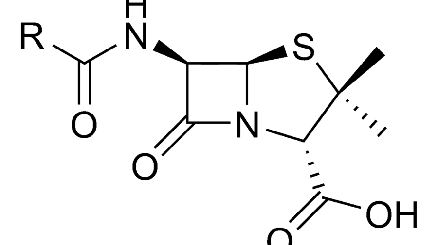 vzorec penicilín