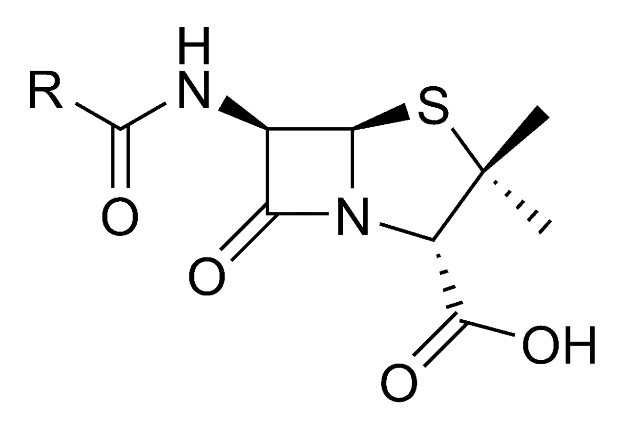 vzorec penicilín