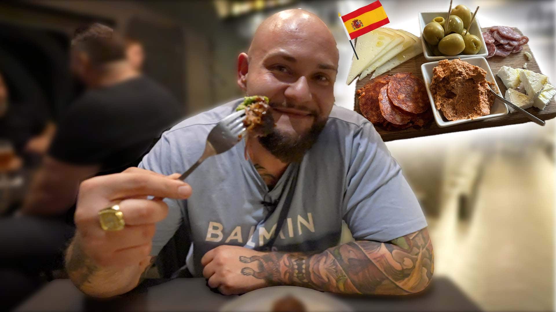 Strýco Filip ochutnáva tapas v Bratislave