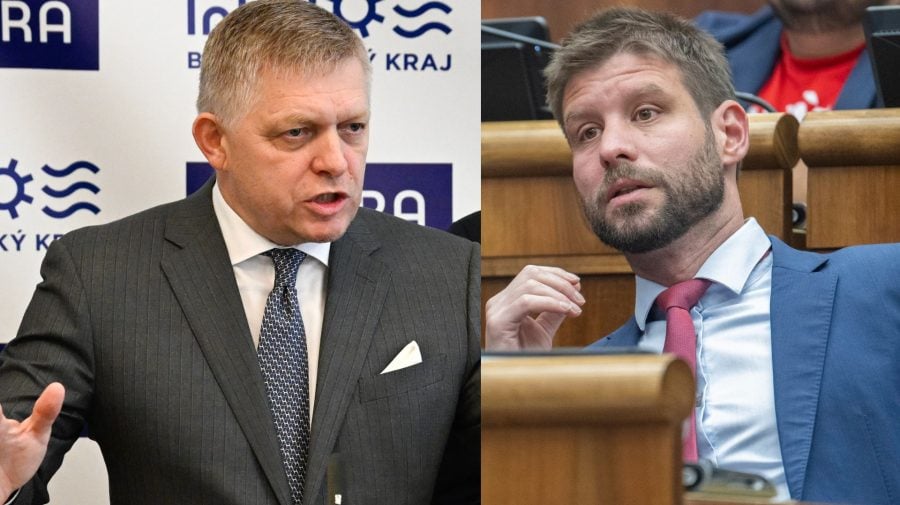 Robert Fico a Michal Šimečka