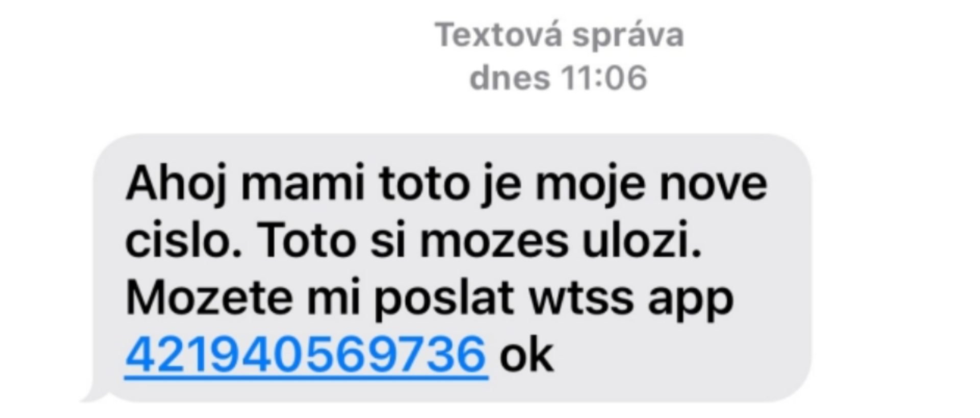 seniori, podvod, SMS