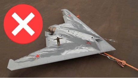 Rusi si zostrelili vlastný špičkový dron Suchoj S-70 Ochotnik