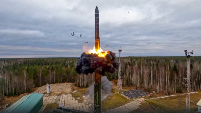 Medzikontinentálna balistická raketa Yars, jadrové zbrane