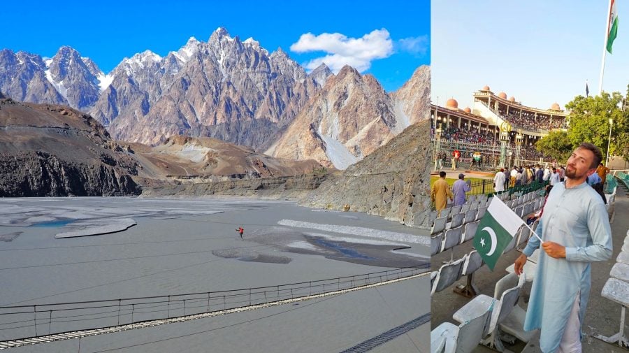 Pakistan Karakoram Passu Hunza hranice s Indiou František Fefe Kekely