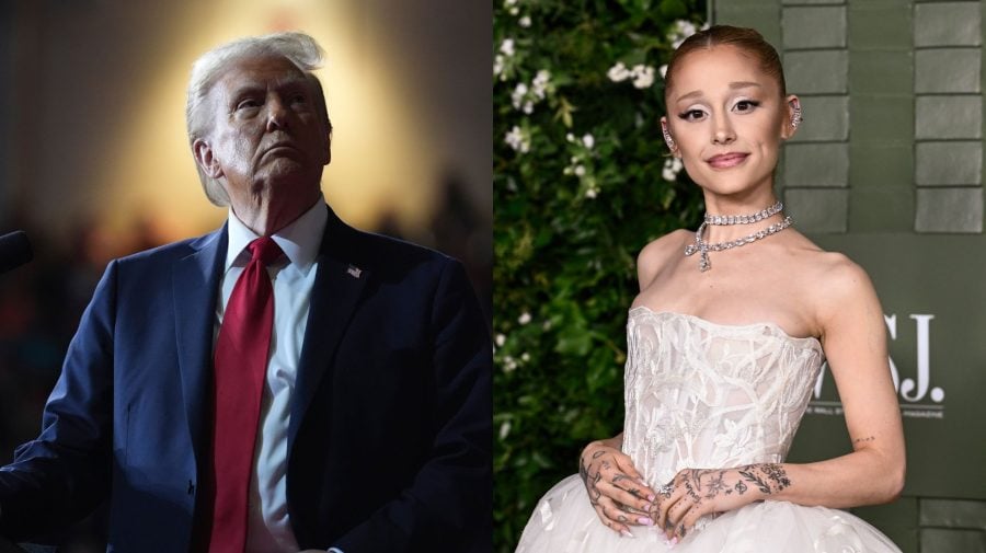 donald trump ariana grande