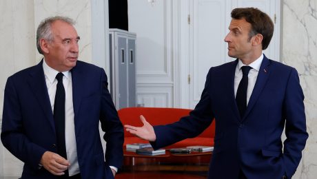 Emmanuel Macron, Francois Bayrou