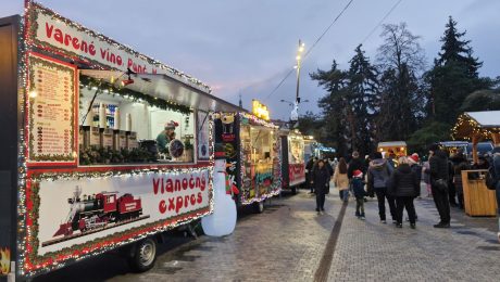 Vianočné trhy Košice - stánky