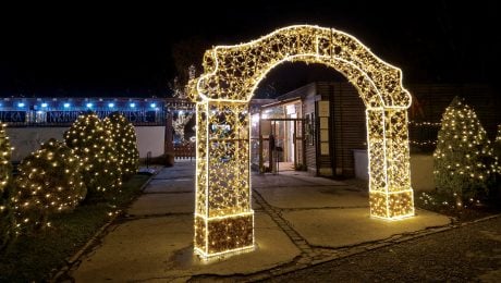 Svetelný park Anička Košice