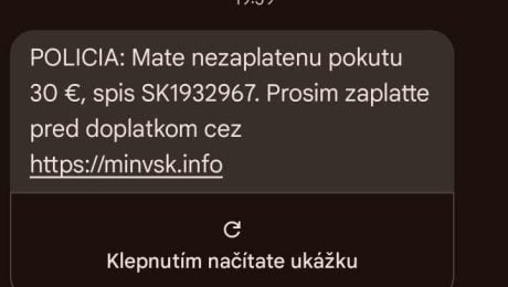 Falošné SMS