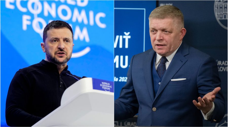 Zelenskyj, Fico